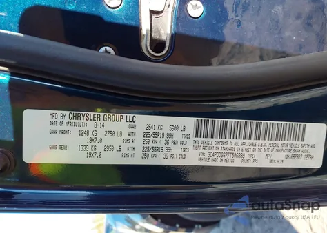 2015 Dodge Journey Crossroad from USA, damaged, VIN 3C4PDDGG7FT506899